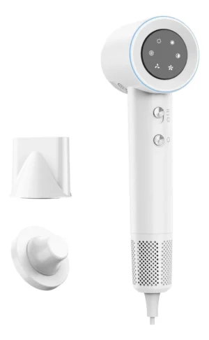 Secador De Cabelo Gokoco De Alta Velocidade 110v Cor Branco